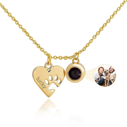 PhotoPaw™ — Custom Photo Projection Necklace