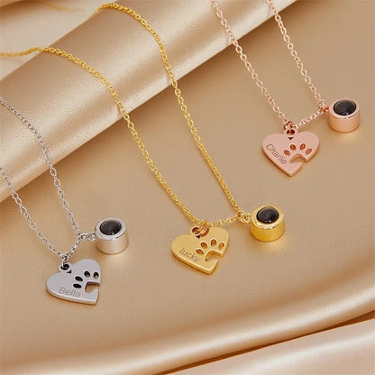 PhotoPaw™ — Custom Photo Projection Necklace