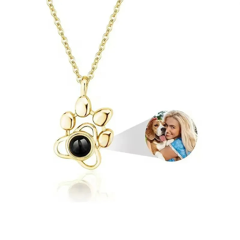 PhotoPaw™ — Custom Photo Projection Necklace