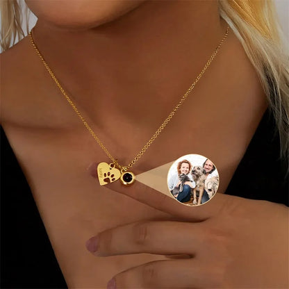 PhotoPaw™ — Custom Photo Projection Necklace